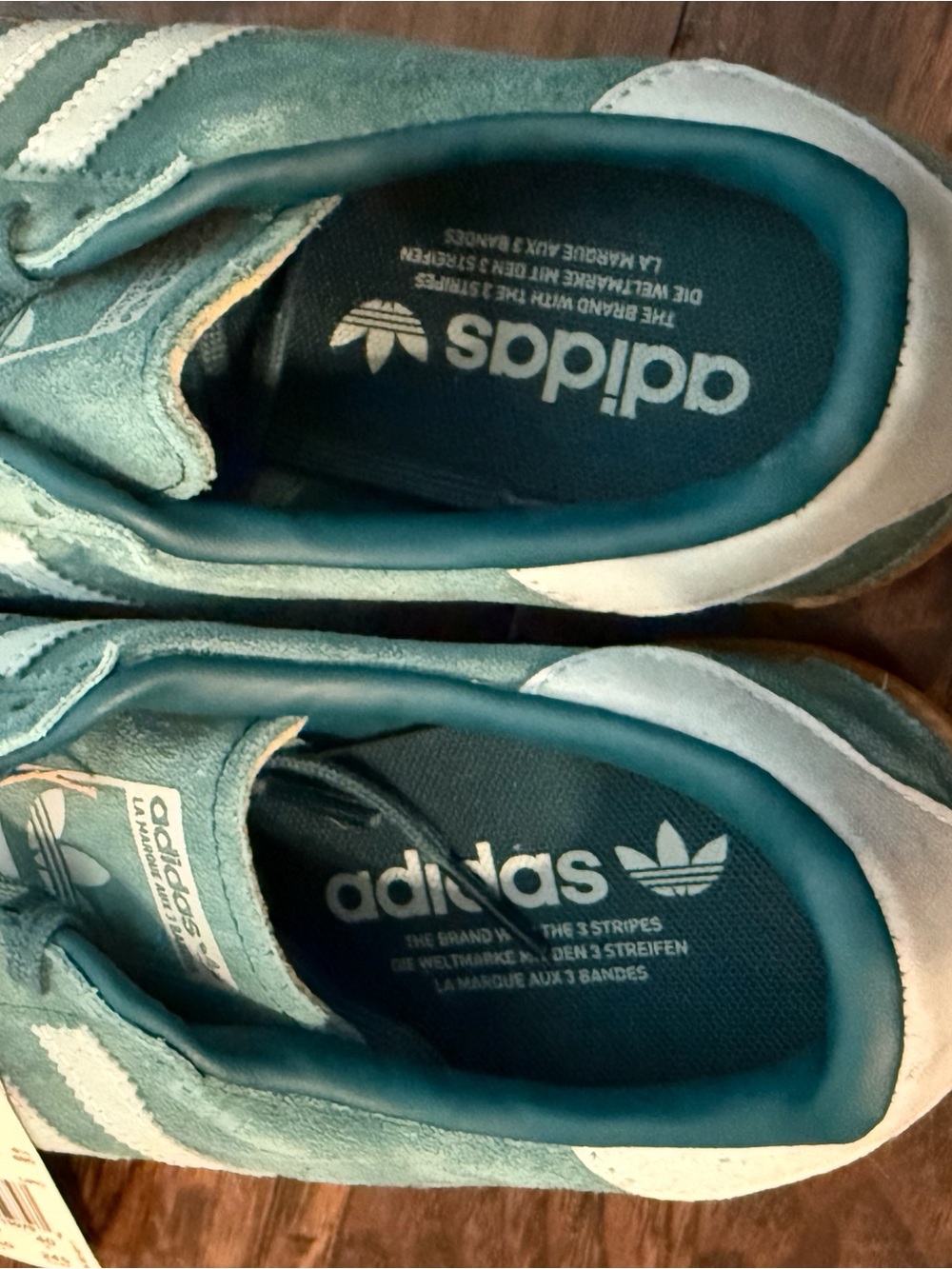 NEW adidas Men’s BRMD Originals Mystery Green/Tactile Green with Gum Sole size 7 - Picture 4 of 6